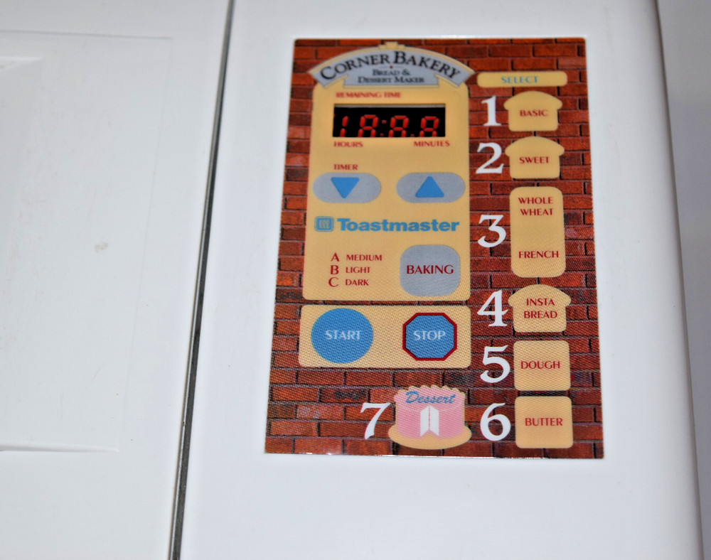 Toastmaster Corner Bakery Breads & Dessert MODEL 1183 Tested