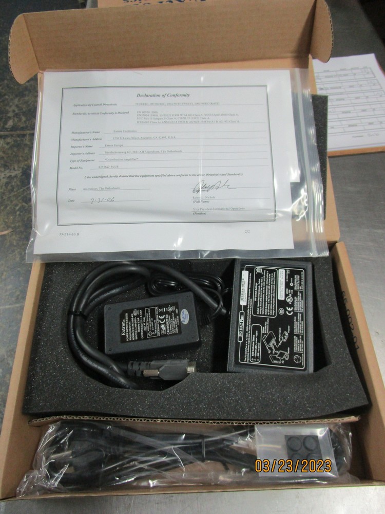 Extron Electronics DA2 Plus VGA Distribution Amplifier 60-046-03