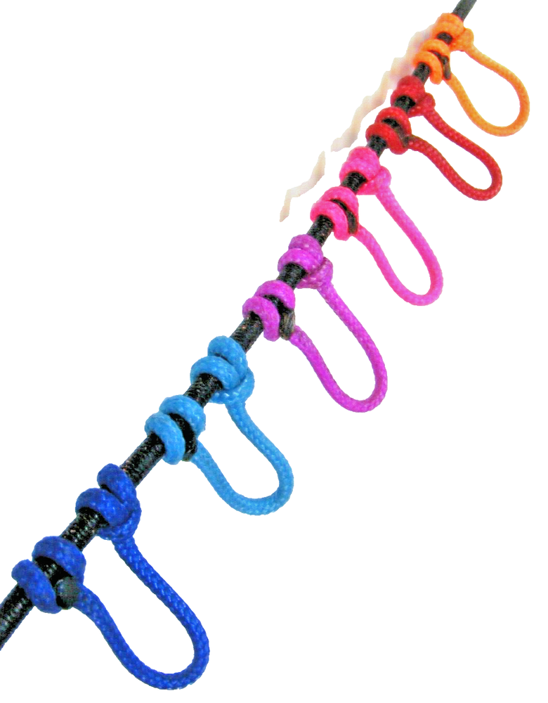 5' MIXED COLOR LOT # 24 BCY D Loop Archery Bowstring Rope RELEASE Bow String