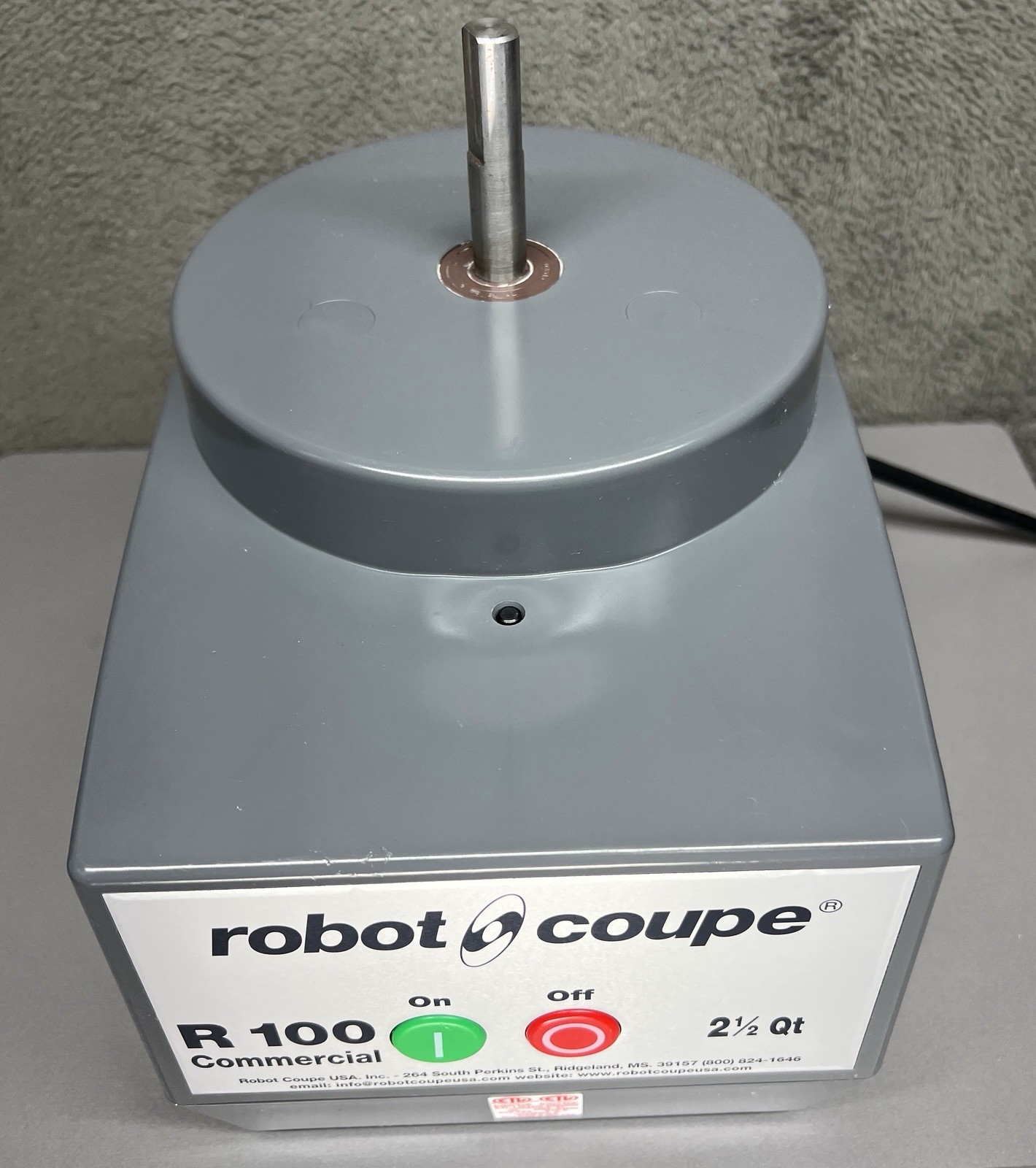Robot Coupe R100 Commercial Food Processor – Tested & Working