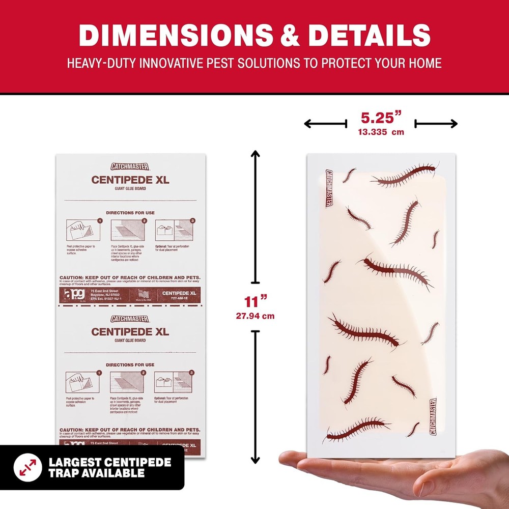 Catchmaster Centipede XL Giant Glue Board Traps