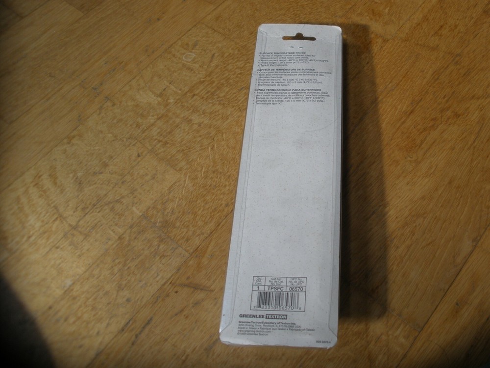 GREENLEE TPSFC SURFACE TEMPERATURE PROBE
