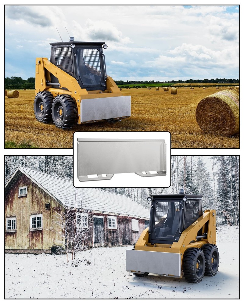 3/8" Skid Steer Attachment Plate Skid Steer Mount Plate Loader Plate