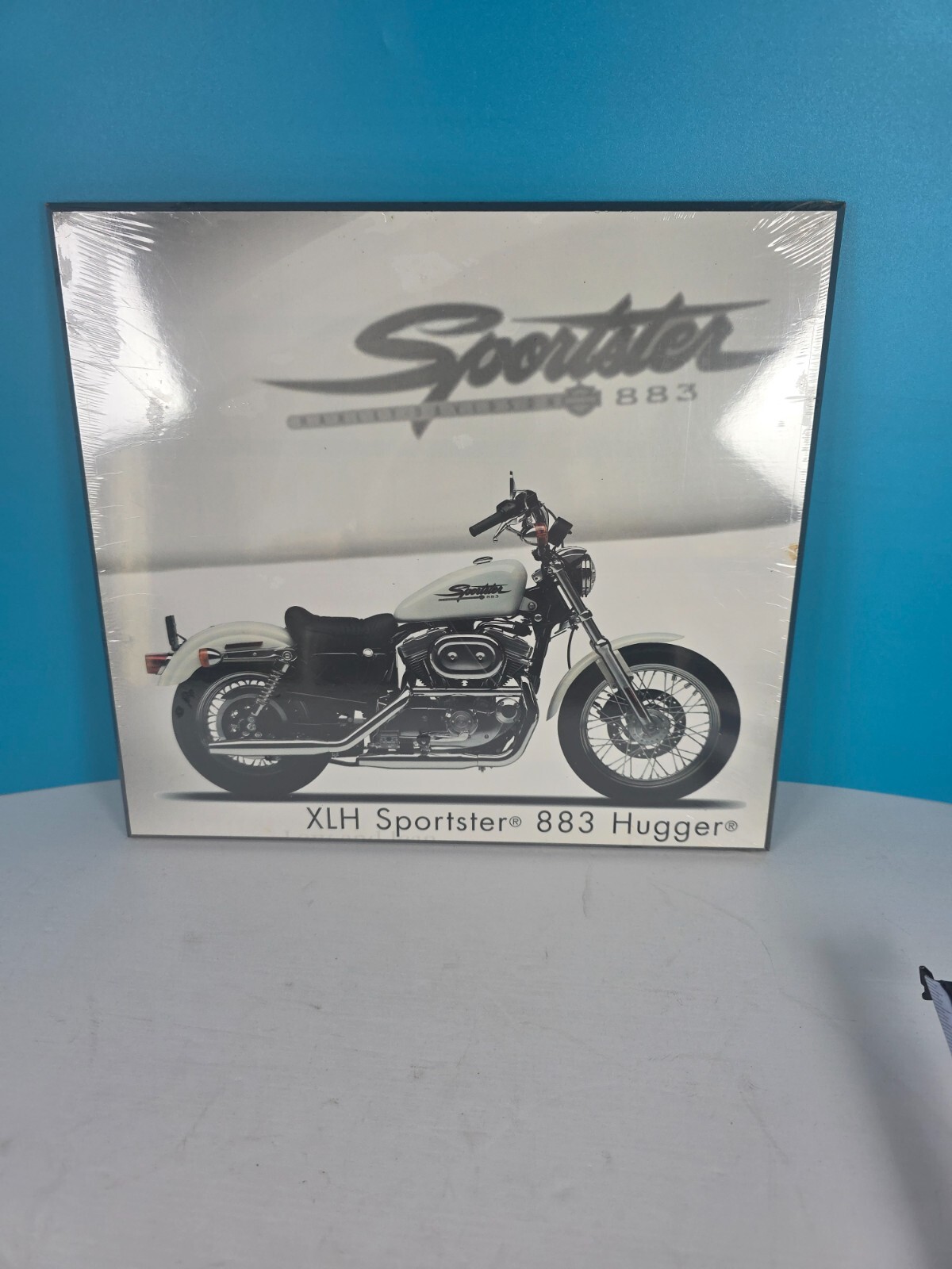Harley Davidson XLH Sportster 883 Hugger Dealer Appreciation Wall Plaque