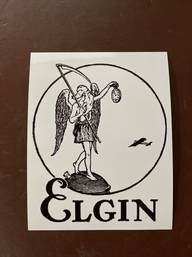 Elgin “Father Time” Vinyl decal sticker