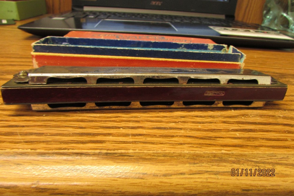 vintage harmonica in c jos fischer schultz mark