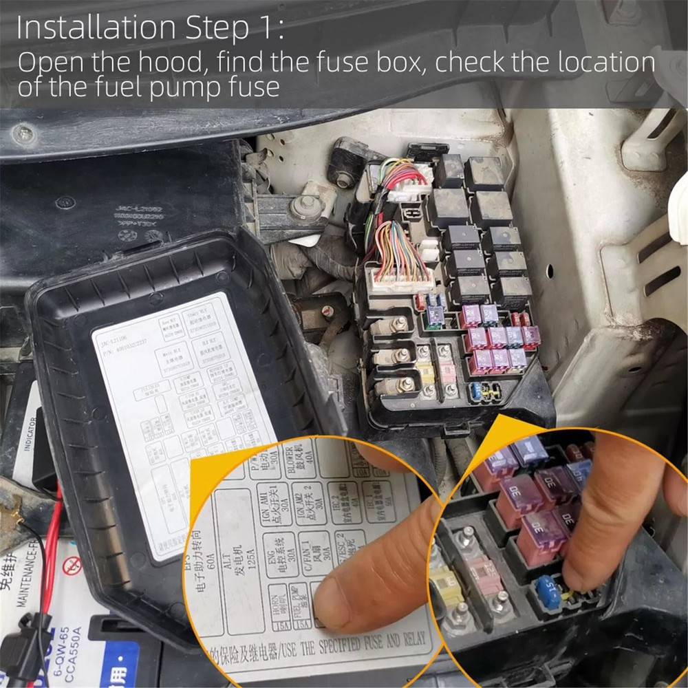 Universal Smart Car Immobilizer System Engine Intelligent Anti-theft Device Kit