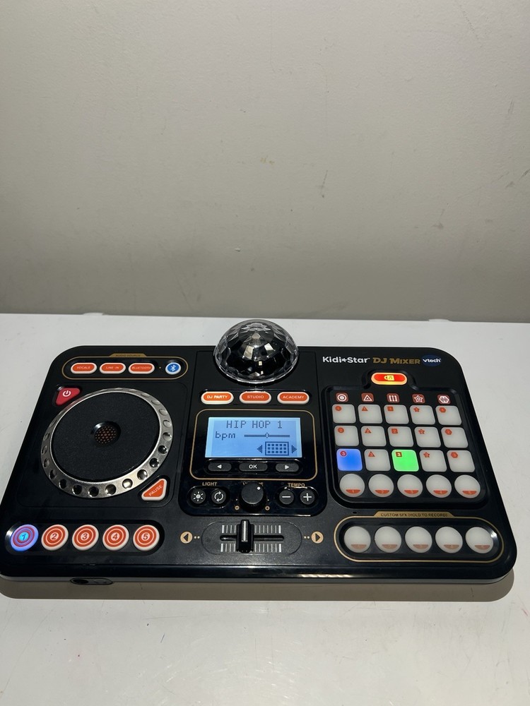 VTech Kidi Star DJ Mixer Connectivity Technology Audio Cable, Bluetooth wireless