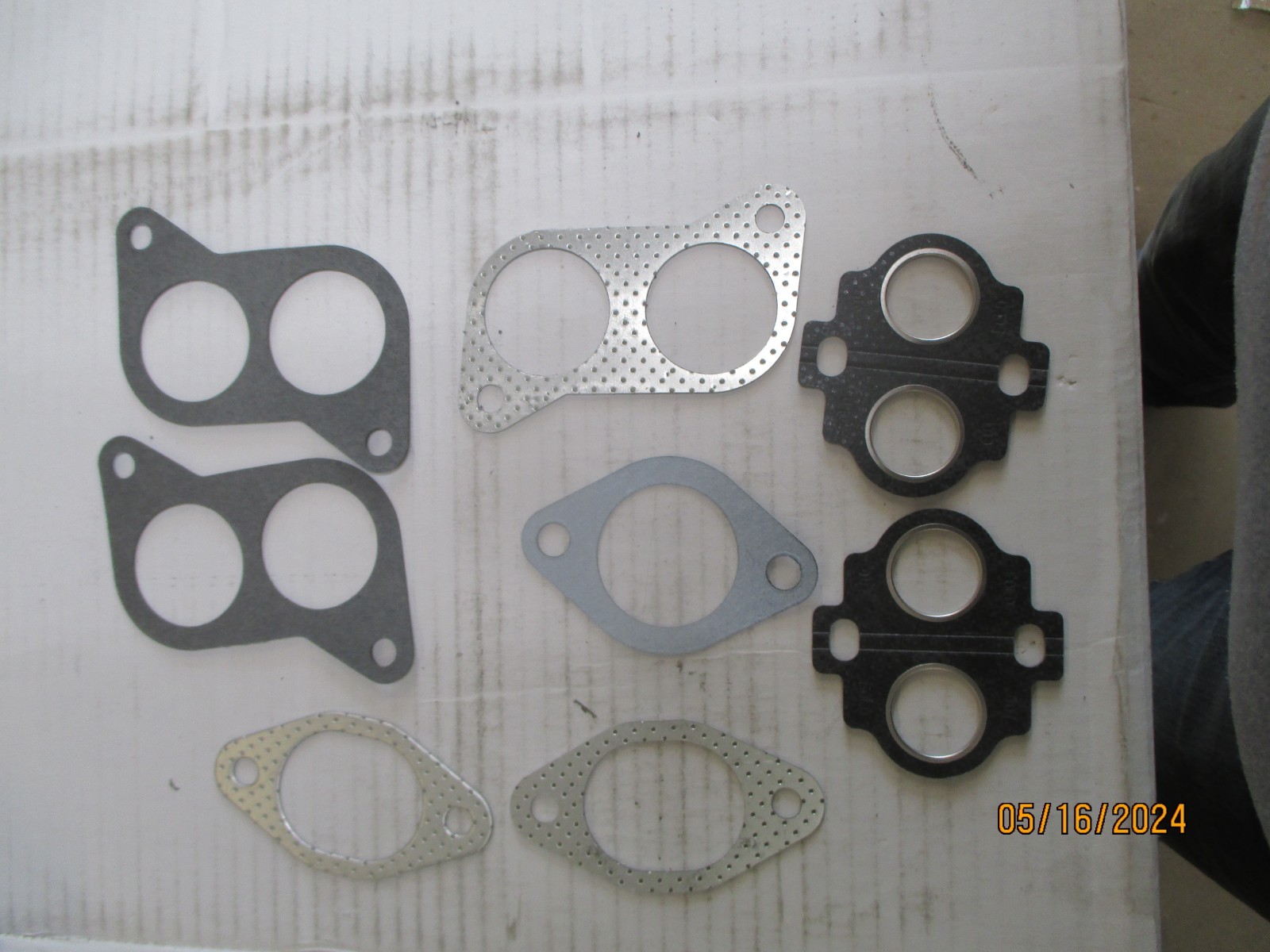 JOHN DEERE 3010/3020 GAS INTAKE/EXHAUST MANIFOLD GASKET SET NEW AFTERMARKET