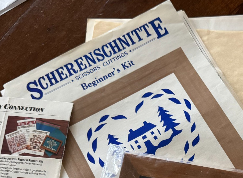 Scherenschnitte Kit, etc. Special for Linda