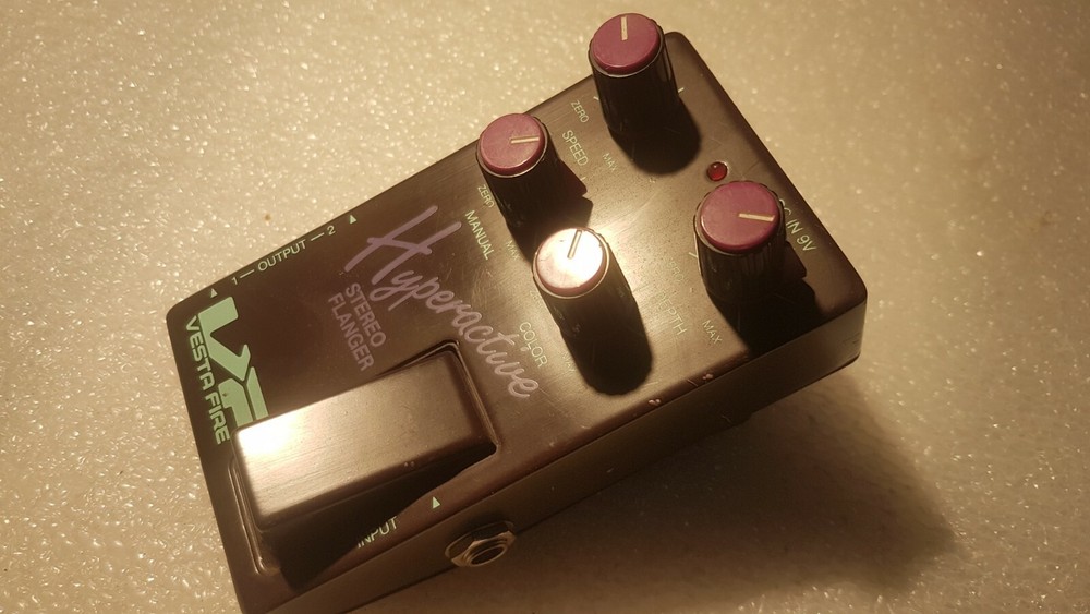 80's VESTER FIRE HYPERACTIVE STEREO FLANGER