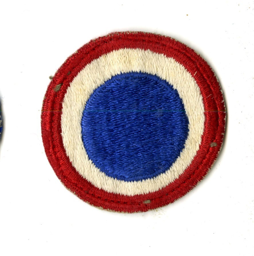 Replacement Depots White Back Patch WWII Vintage