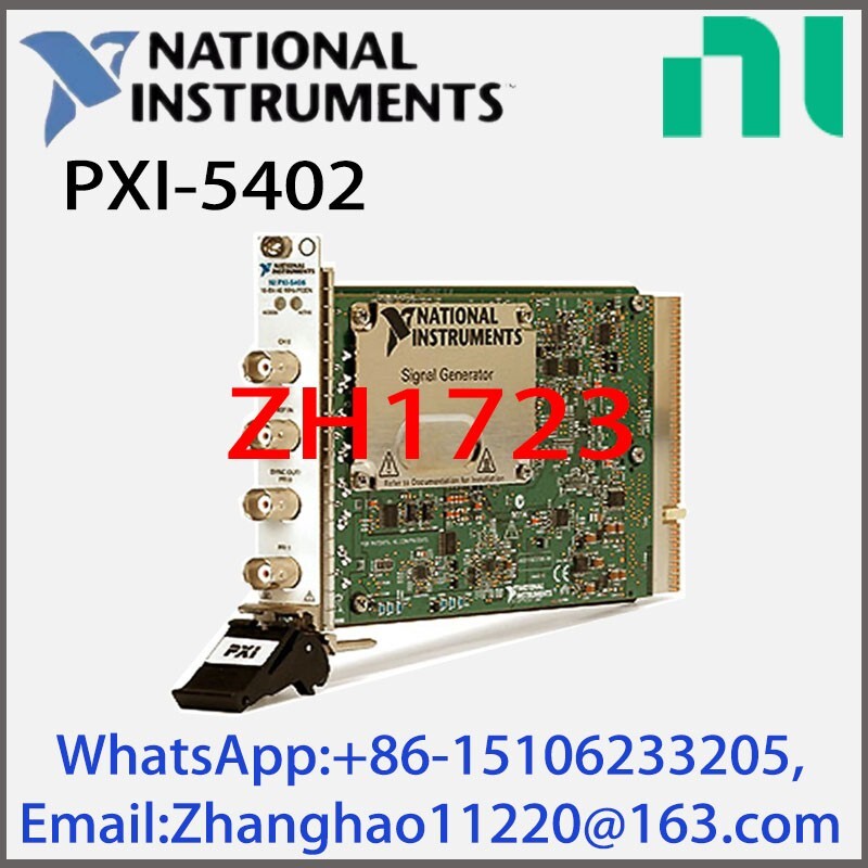 NI PXI-5402 779655-01 14-Bit 20 MHz Arbitrary Function Generator