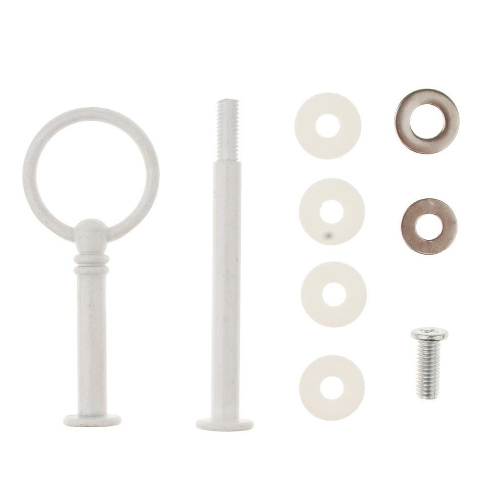 2 Tier Round Top Head Cake Stand Handle Fitting for Wedding