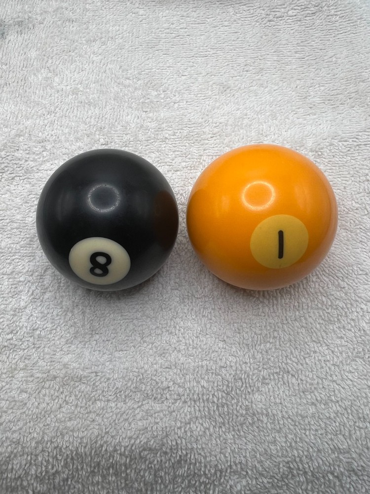 Replacement Pool Balls 1 & 8