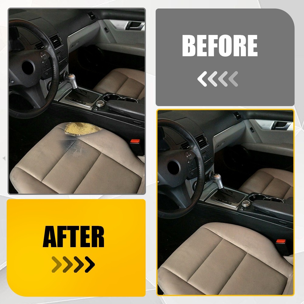 Fits 2008-15 Mercedes Benz GLK250 GLK350 Driver Bottom Leather Seat Cover Tan EK