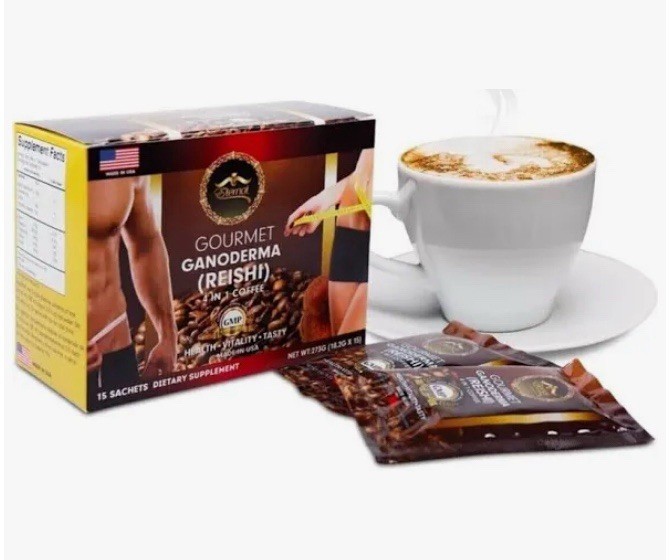 4 packs Café Ganoderma (reishi) 4 in 1 Coffee