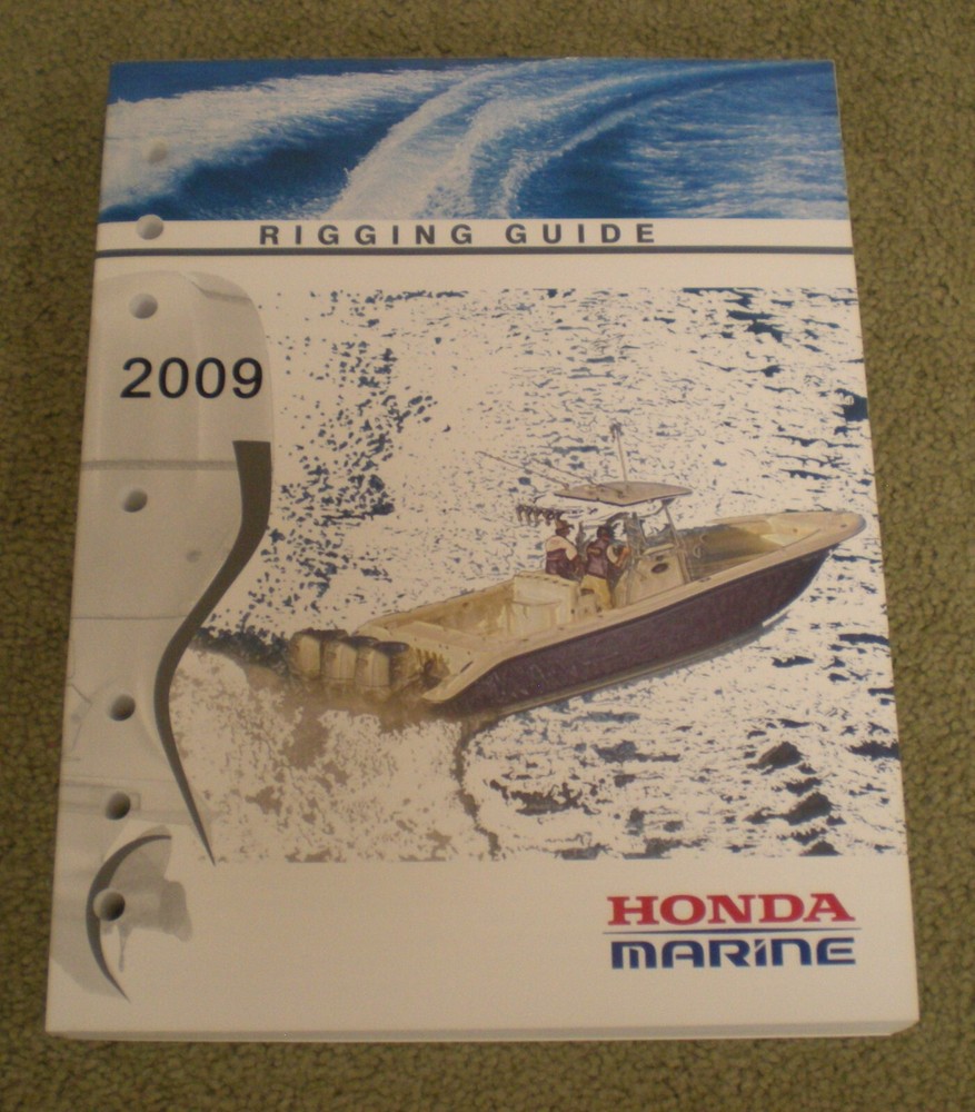 Honda Marine Rigging Guide 2009 NEW