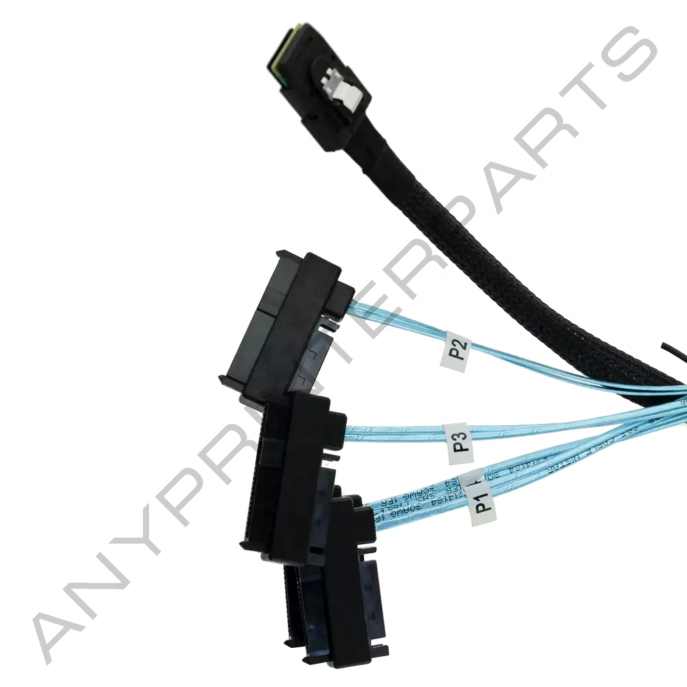 Mini SAS 36P SFF-8087 to 4 SFF-8482 Connectors With SATA Power Cable 0.5 or 1M