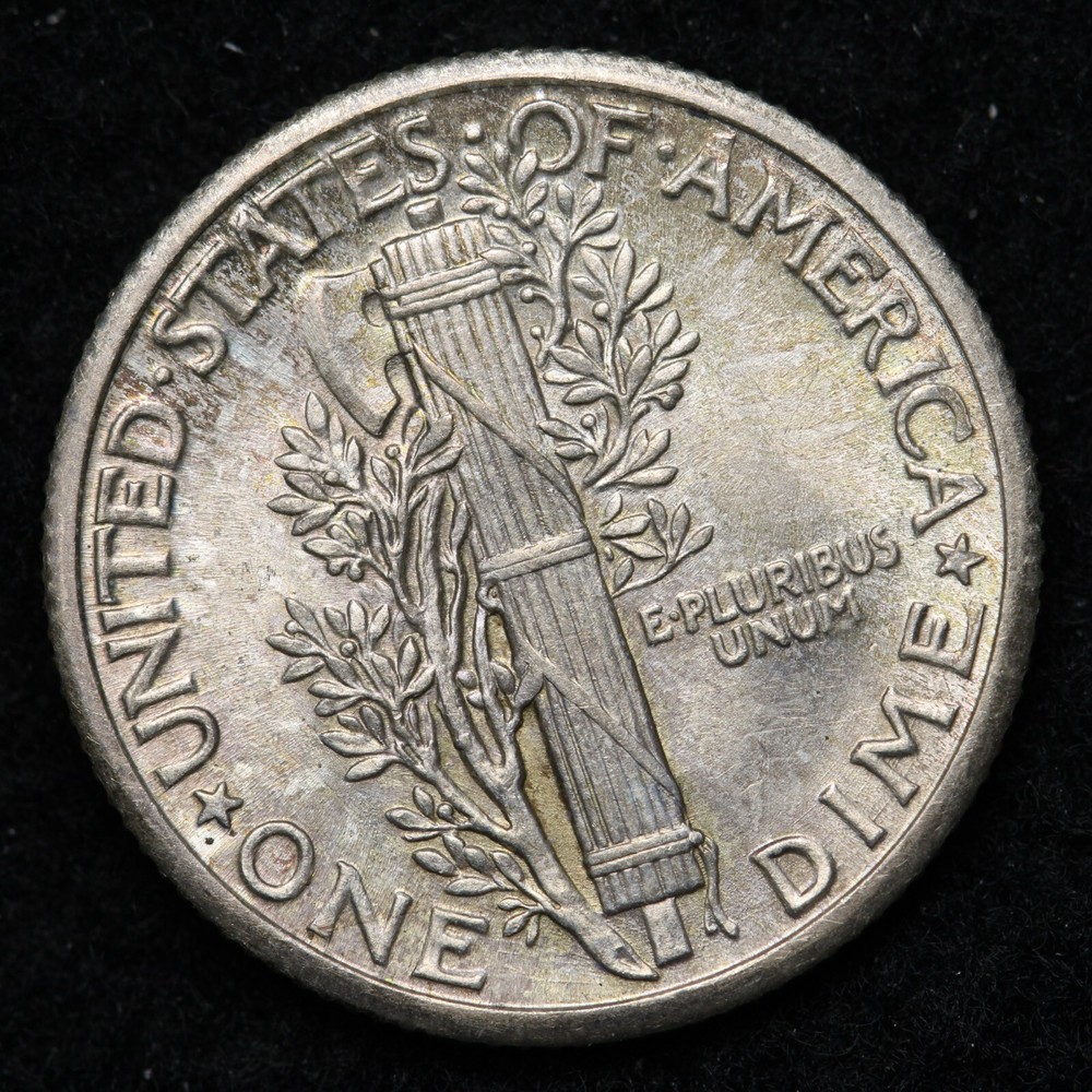 1934 Mercury Silver Dime CHOICE BU *UNCIRCULATED* MS FB E165 YNM