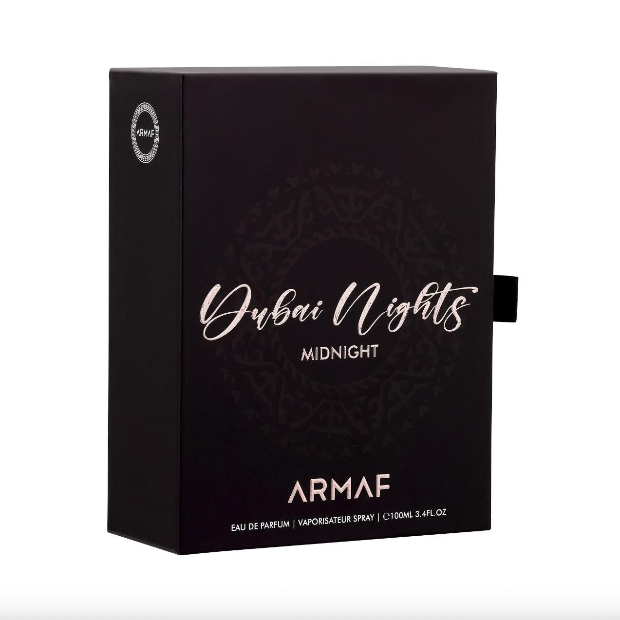 Armaf Dubai Nights Midnight Eau de Parfum Spray Unisex 3.4 Oz (100ml)