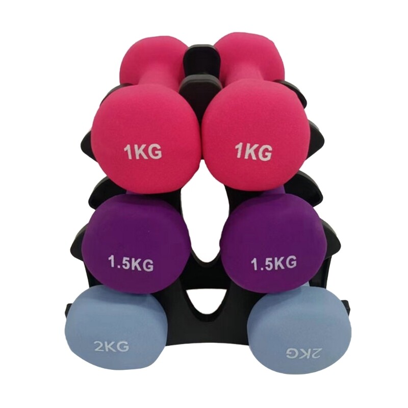 Small Dumbbell Rack Hand Weight Tower Stand Compact Dumbbell Rack