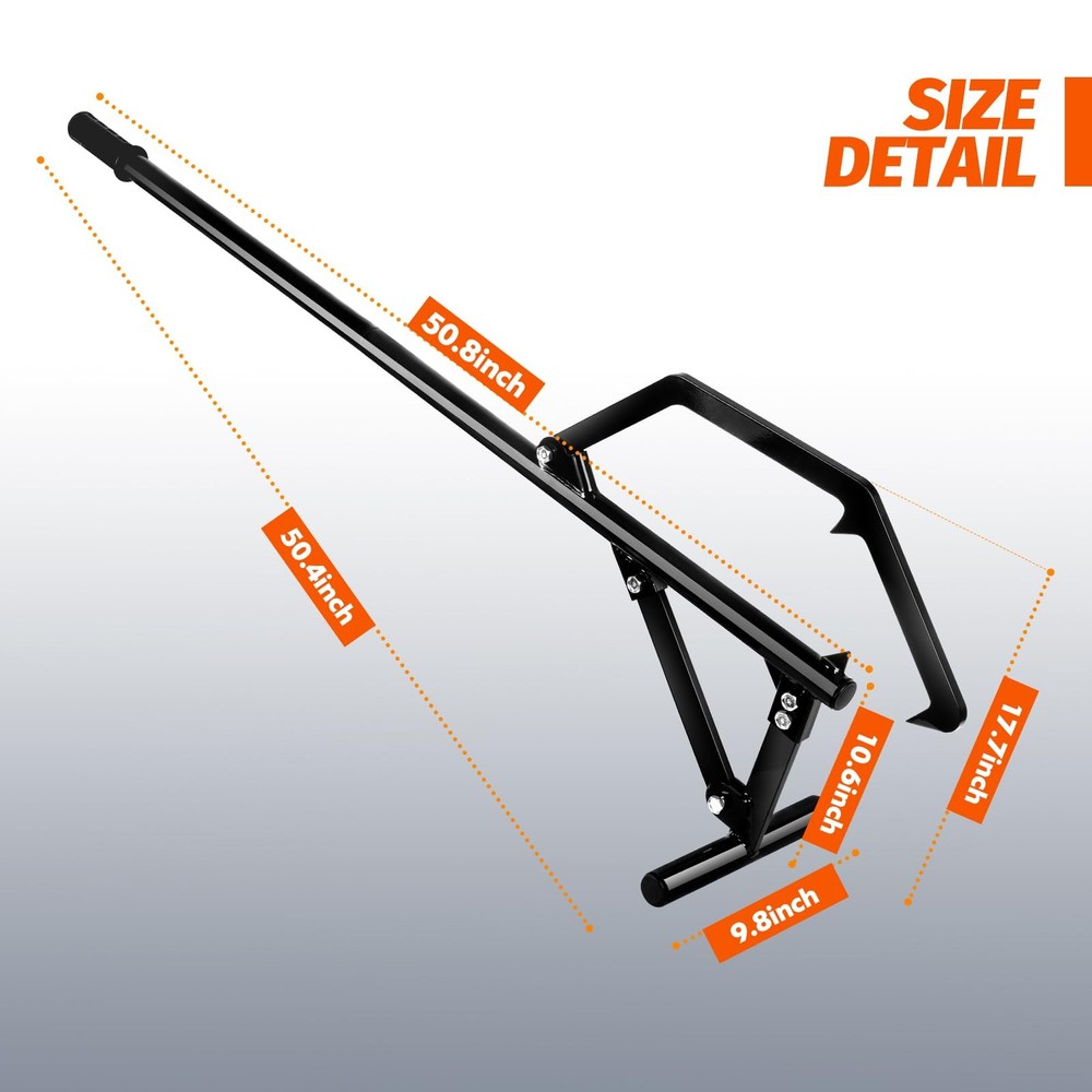Bazayona Faeshoo Timberjack Log Roller Lifter, Adjustable Logging Tools Log R...
