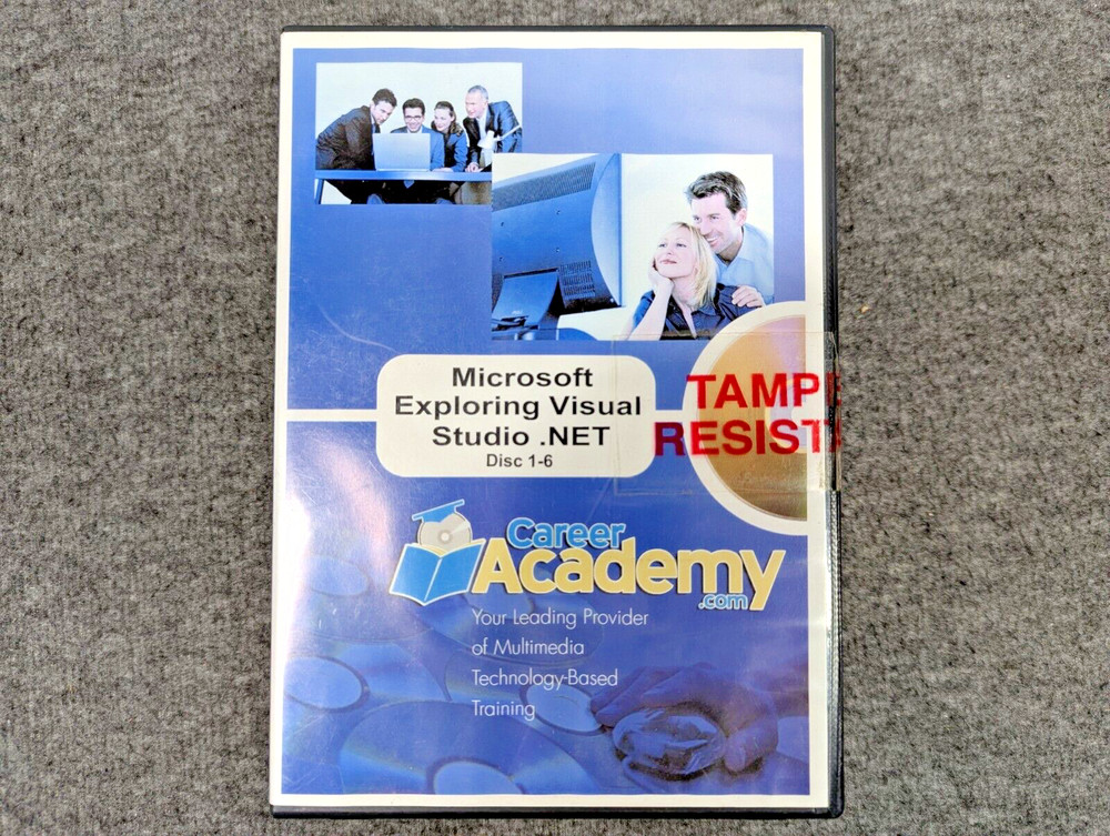 Career Academy Microsoft MSCE Training Software CD-ROM Lot Visual Studio C# SQL