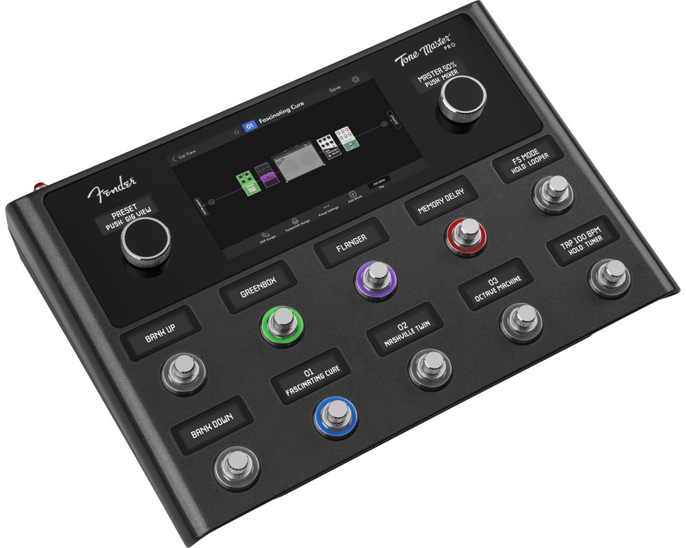 Fender Tone Master Pro Multi-Effect Guitar Processor w/ Instrument Cable