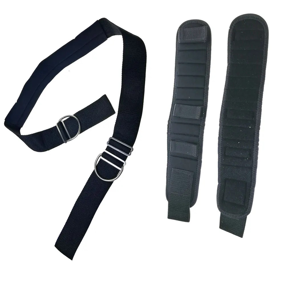Scuba Diving Backplate DIR Harness Donut BCD Holder Crotch Strap Set
