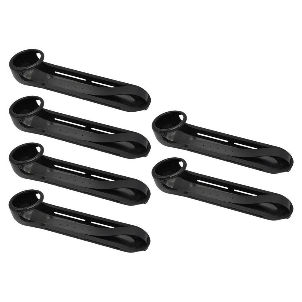 6Pcs Billiards Table Pocket Rails, Snooker Pocket Tracks