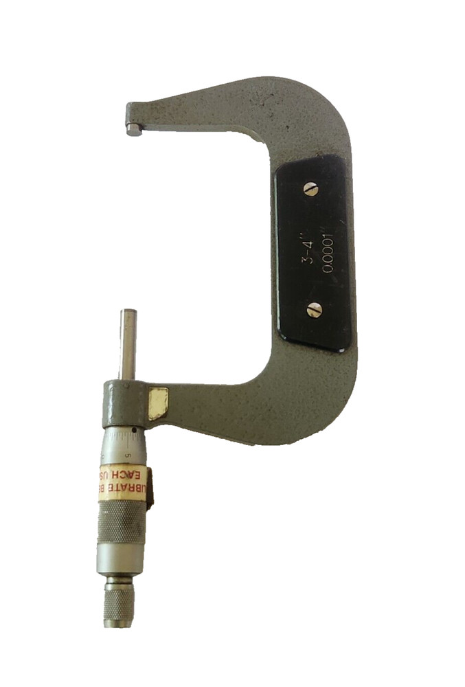 3 - 4 " Outside MICROMETER .0001 "