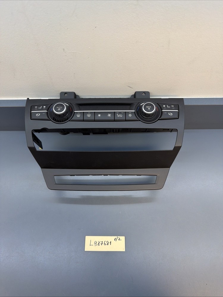 BMW 07-14 E70 E71 FRONT AC HEAT CLIMATE CONTROL TEMPERATURE UNIT PANEL 9262782