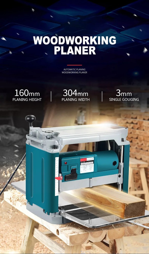 Woodworking Electri Planer Multi-function Planer Singlesided Desktop Flat Planer