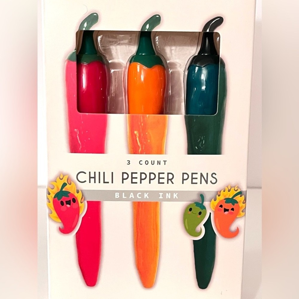 Chili Pepper Notebook and Pen Set