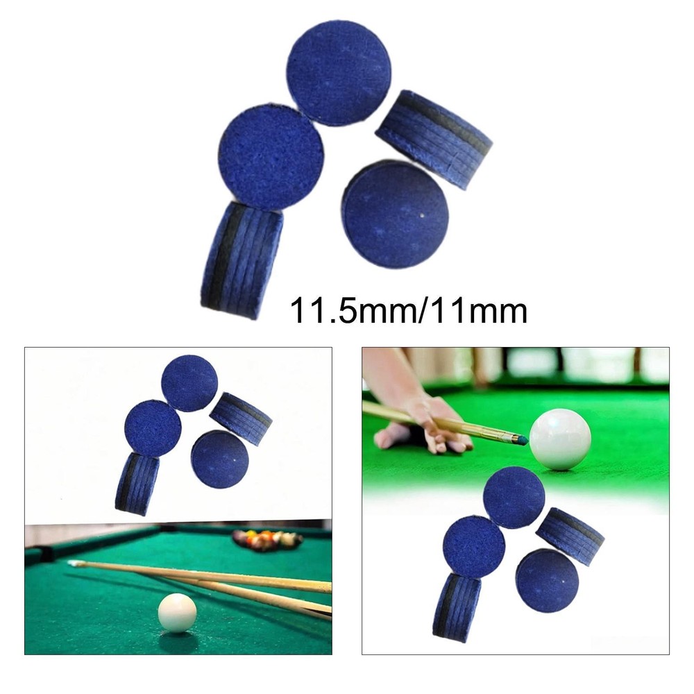 5Pcs Pool Cue Tips Billiards Cue Tips Cue Tip Care Accessory 6 Layers