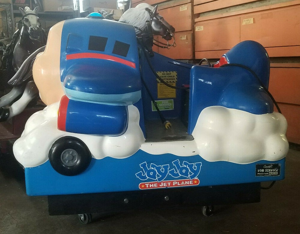 Jay Jay the Jet Plane Kiddie Ride