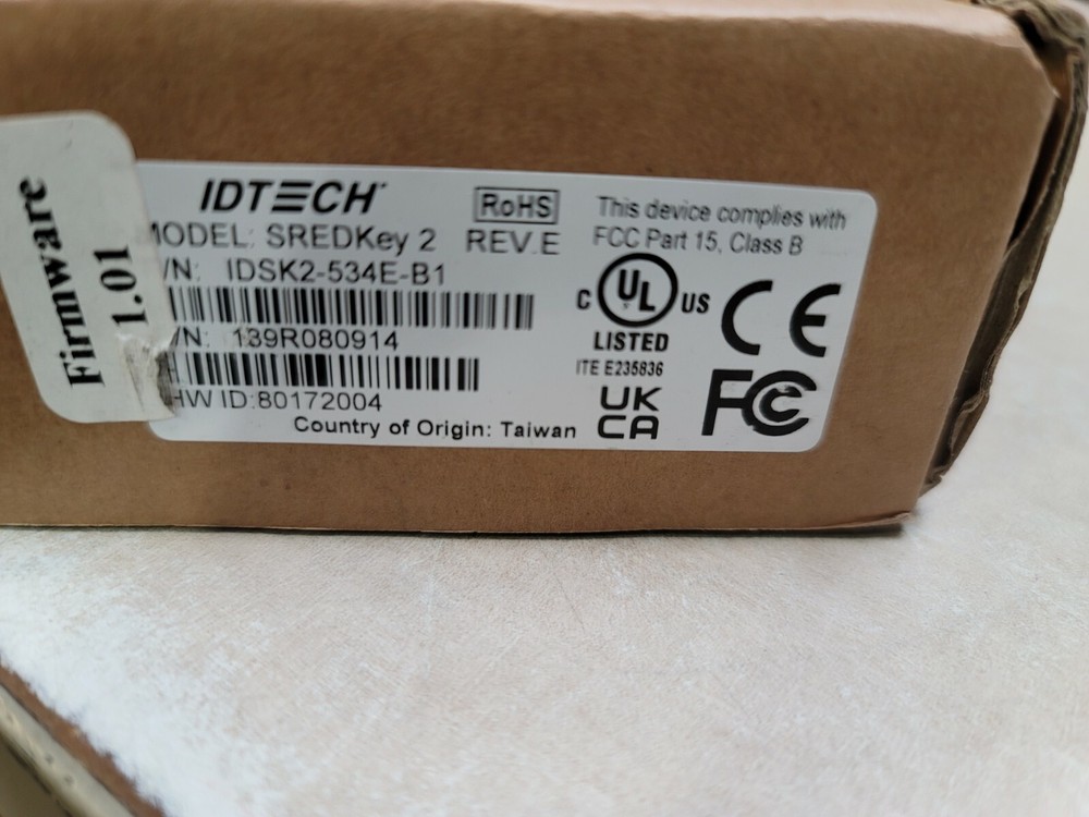 SRedkey 2 With MSR, USB KB Enhanced Format (IDSK2-534E) NOB