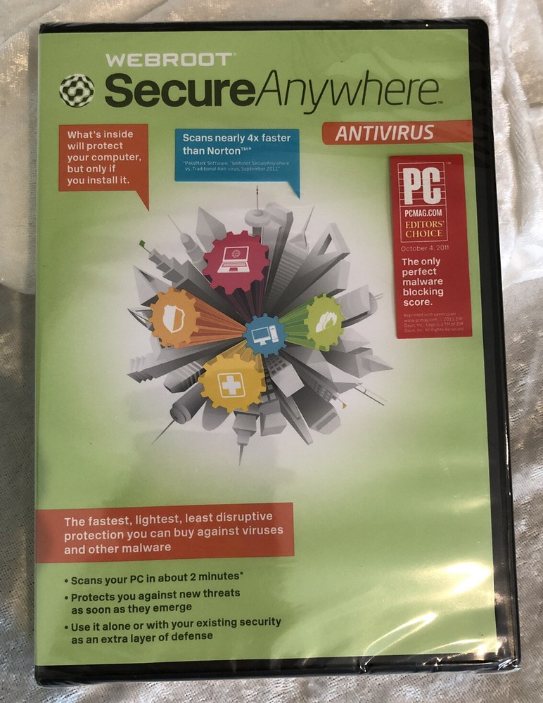 Webroot Secure Anywhere Antivirus for PC