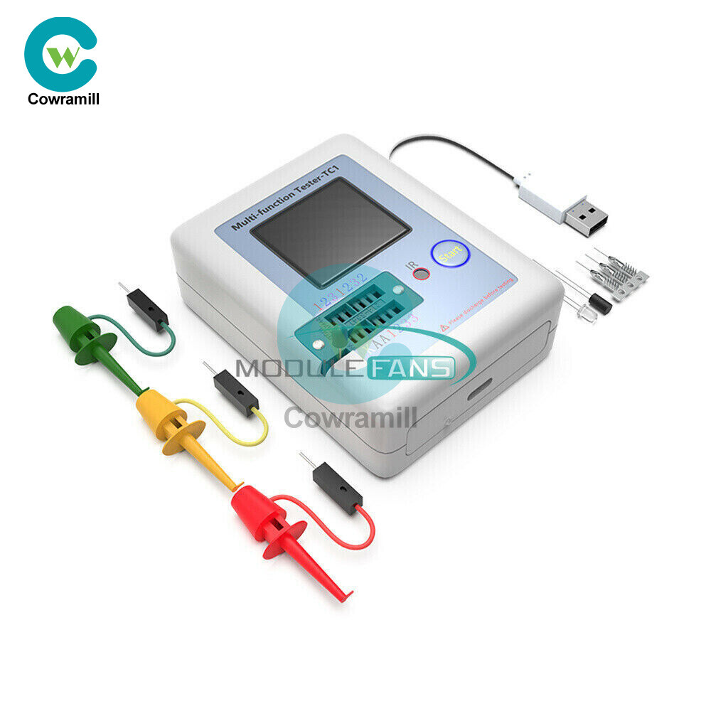 LCR-TC1 Multifunction Transistor Tester TFT Diode Triode Capacitance Meter ESR