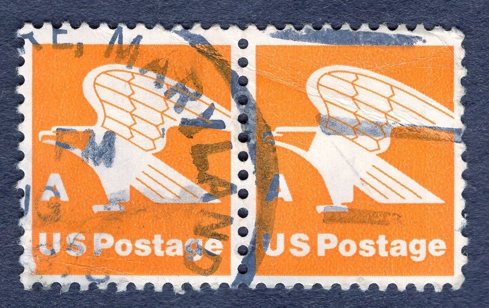 1978 Stamp #1735 Pair Eagle A Postage Used