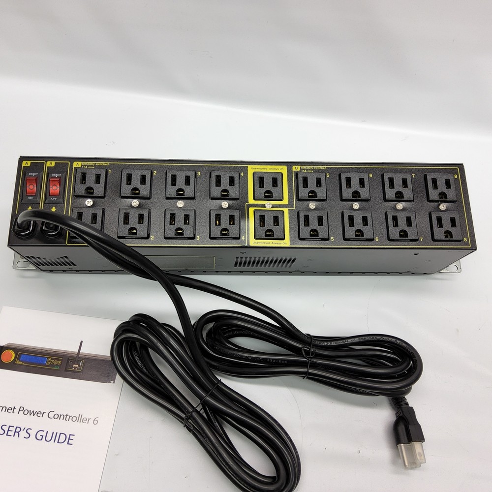 Digital Loggers DLI Ethernet Power Controller EPCR6 Remote Power Switch 18