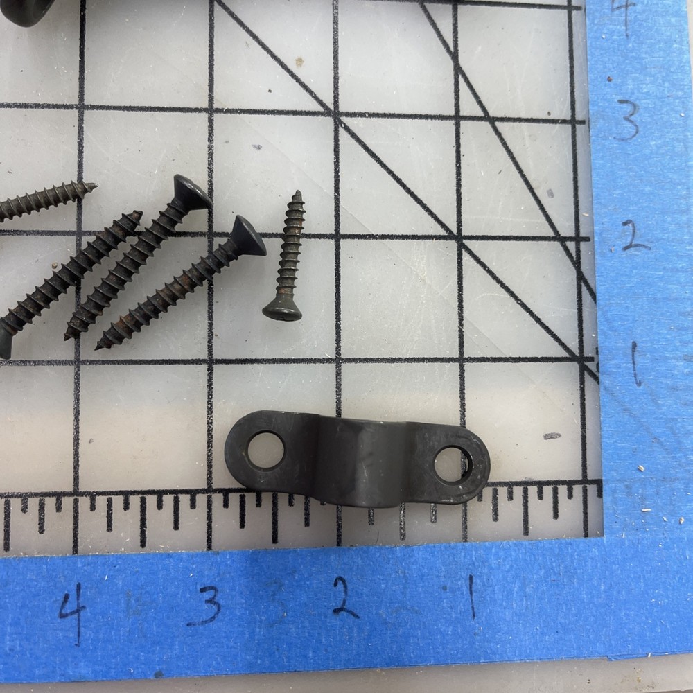 5 Lot Ives 059B Solid Brass Handrail Bracket