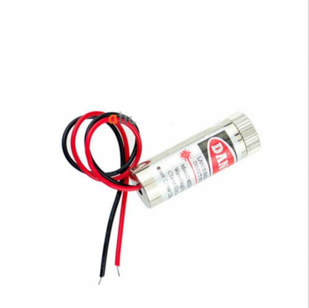 3-5V 5mW Adjustable Red Laser Module Focus Stripe Lens Laser Head