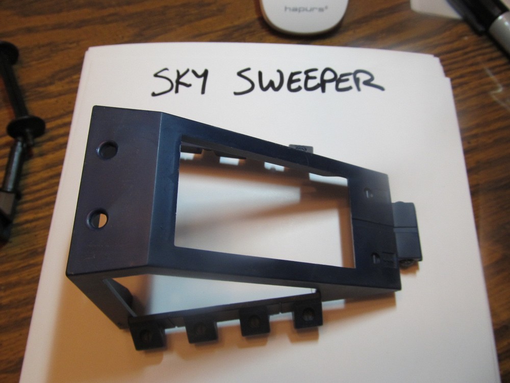 GI Joe  replacement piece/part Sky Sweeper canopy