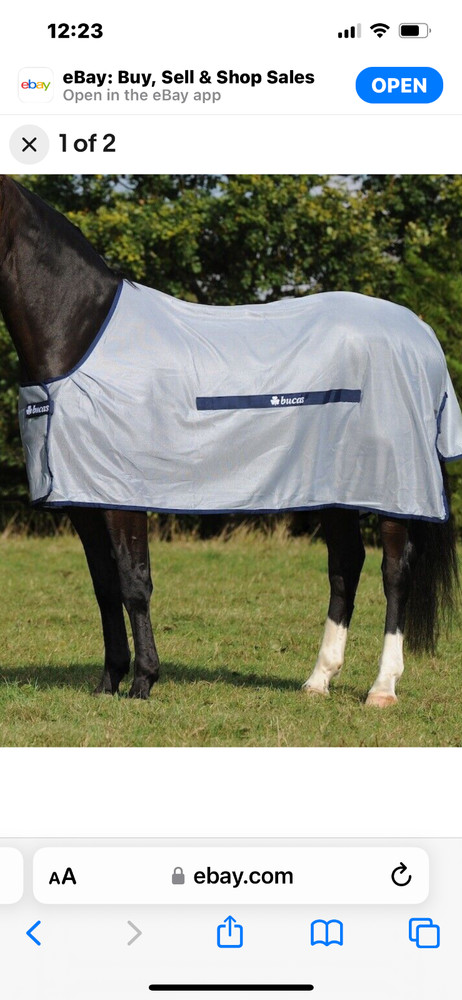 BUCAS HORSE MESH FLY SHEET  Size 84