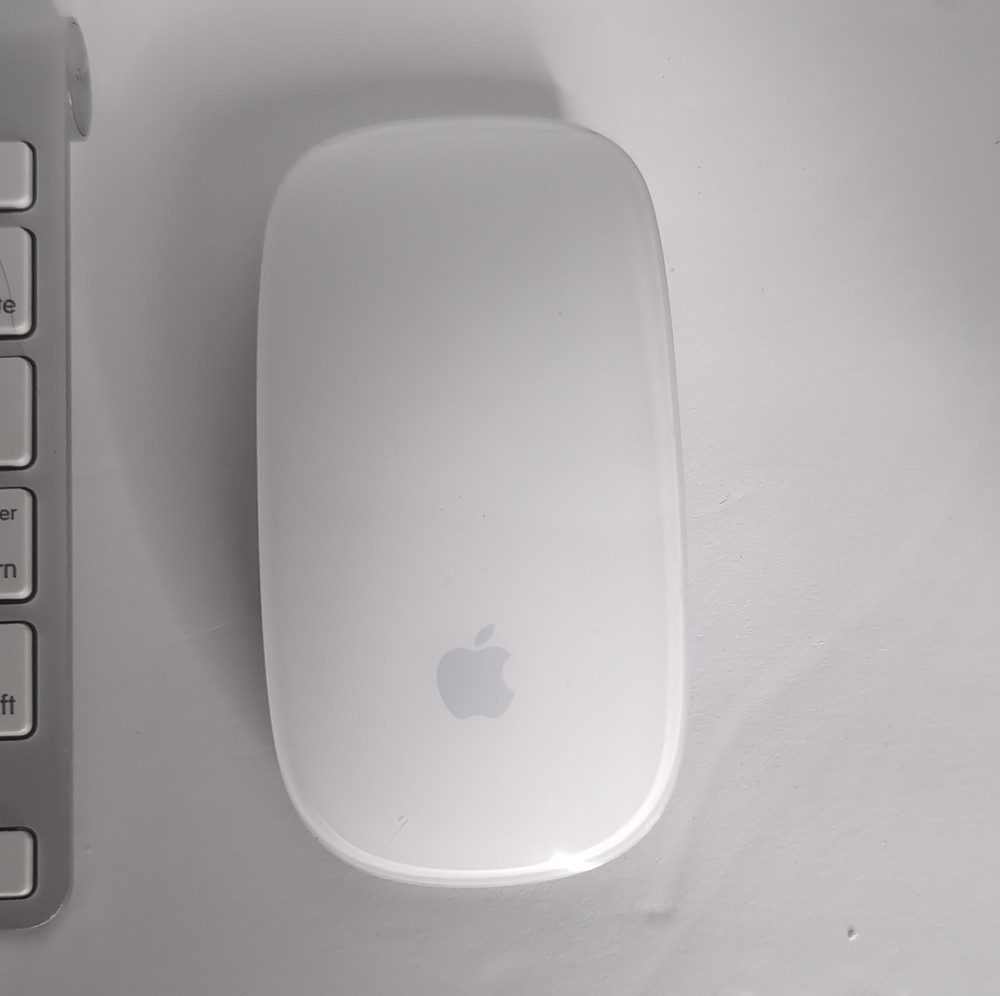 Apple Wireless Keyboard & Magic Mouse Bundle, Bluetooth, QWERTY, Silver/White