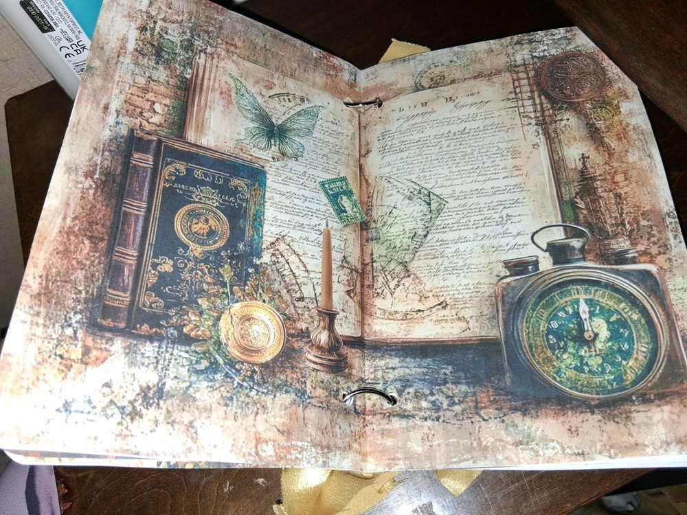 Vintage Elegance Junk Journal Scrapbook