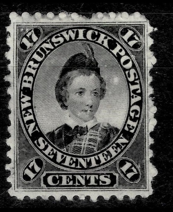 New Brunswick 1860 ☀ 17c MH *