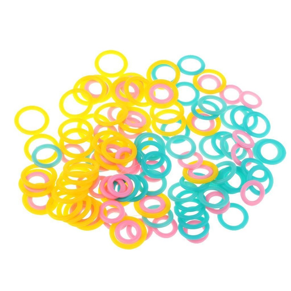 120 Pieces Plastic Crochet Stitch Marker Knitting Stitch